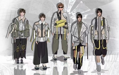 喜訊 | 藝術傳媒學院服裝設計專業魏義昆同學榮獲2023“西柳杯”中國北派服裝設計大賽優秀獎