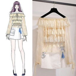 從靈感到成衣 服裝設計手繪與成品的藝術之旅